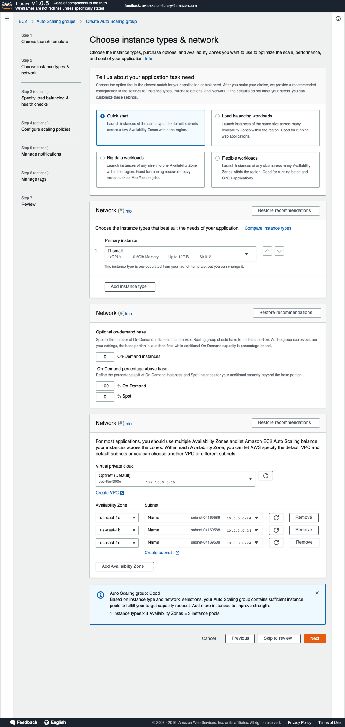 Step 2: Create ASG - Adhere to Template